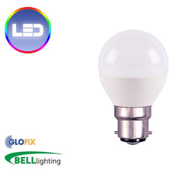 BELL Lighting 4W LED 45mm Round Opal 250 Lumens (Bayonet Cap) - Glo Fix