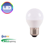 BELL Lighting 4W LED 45mm Round Opal 250 Lumens (Edison Screw Cap) - Glo Fix