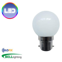 BELL Lighting 1W LED Coloured Round Ball for Outdoor Use (Bayonet Cap) - Glo Fix