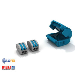 Wiska Shellbox Mini Junction Box 1 x MJB 2 and 2 x SBOX 2 - Glo Fix