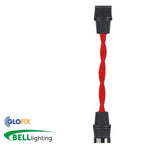 BELL 1.5m Red Twisted Flex For Retro Vintage Range