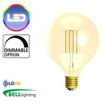 Edison Screw Cap (E27) 27mm - BELL Lighting 4W LED Vintage 125mm Globe 300 Lumens (Edison Screw Cap)