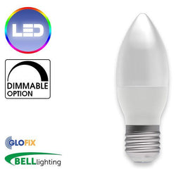 EdisonScrewCap - BELL Lighting 4W LED Candle Opal 250 Lumens (Edison Screw Cap) Replaces 40W
