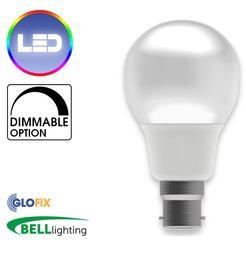 BELL Lighting 18W LED GLS Pearl 1600 Lumens (Bayonet Cap) Replaces 100W